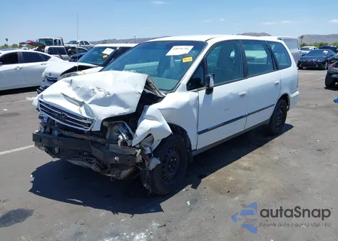 1998 Honda Odyssey Ex/Lx z USA, uszkodzony, nr VIN JHMRA3846WC003942